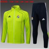 Chándal Real Madrid 2025/26 (Retro Green Long zipper) - NIÑOS